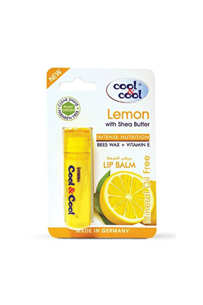 COOL & COOL كول اند كول مرطب الشفاه 4.60 جرام انتينس نيوتريشن ليمون مع زبدة ا...