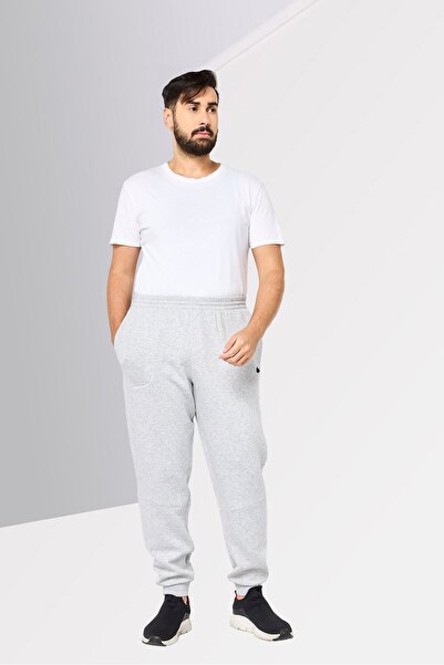 Lacoste Men Regular Fit Brand Logo Sweatpants, Heather Grey