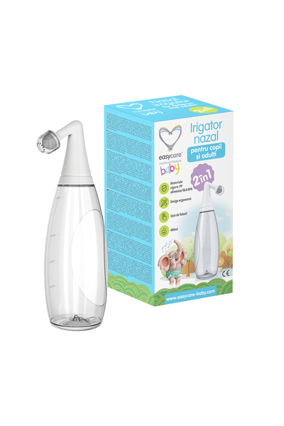 Easycare baby Irigator nazal 2in1 pentru copii si adulti 400ml