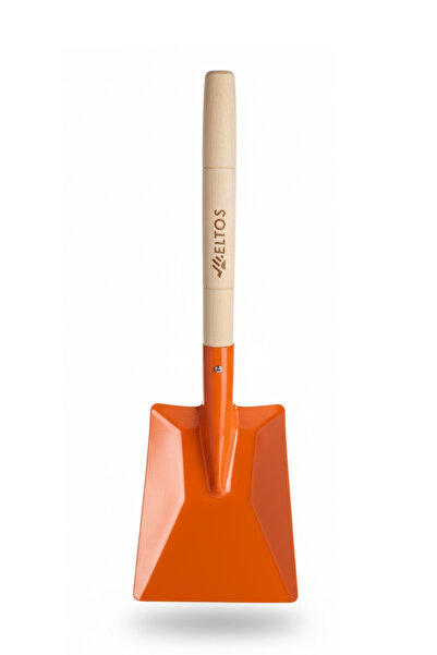 ELDİPA 35 cm Mini Bahçe Küreği – Ahşap Saplı Çok Amaçlı Renkli Bahçe Aleti