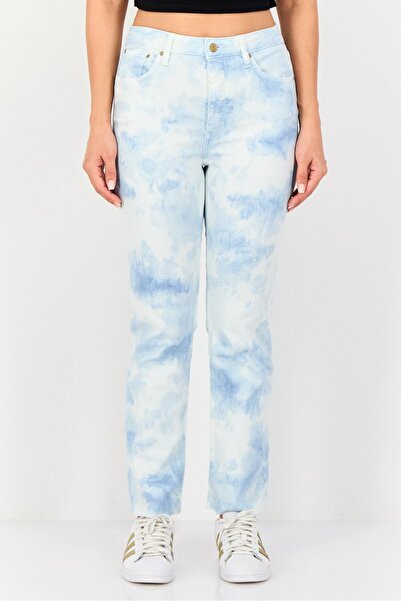 Reiko Women Regular Fit Tie Dye Stretchable Jeans, Multicolor