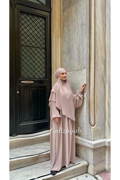 güliz hijab Güliz Ferace Souffle Veil Set