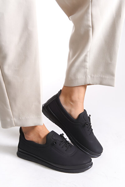 Riccon Women's Casual Shoes 0012960 Matte Black