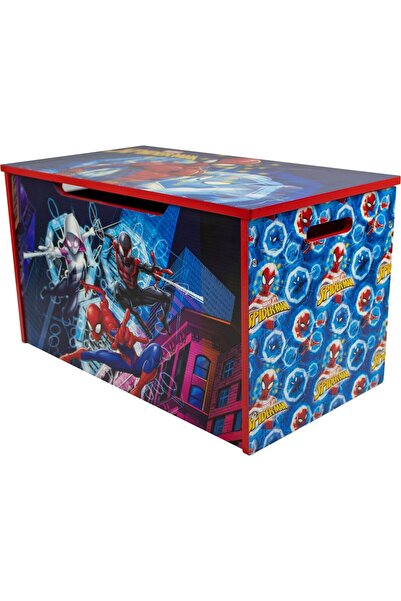 SPIDERMAN MDF toy storage box, 56x30x30 cm, blue,