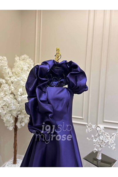 MYROSE SA Purple evening dress