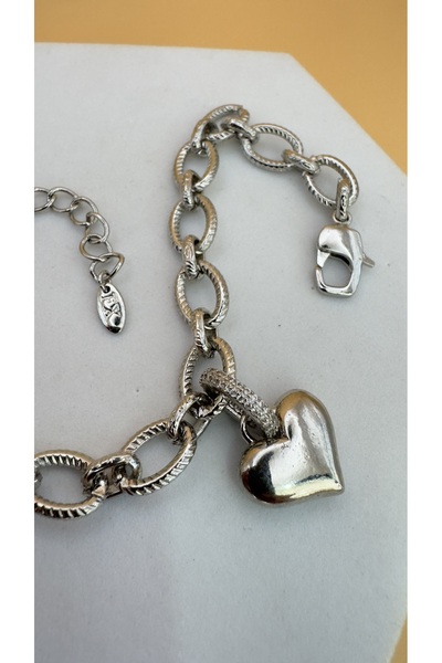 SK aksesuar Stone Heart Design Model Vip Bracelet