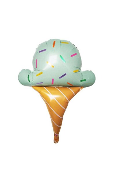 İSTOÇ PARTİ بالون فويل على شكل مخروط آيس كريم 65 سم