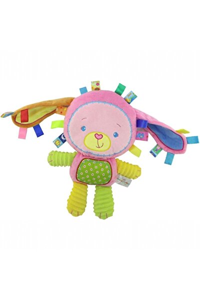 Malvys Jucărie senzorială Iepuraș roz Lila 25 cm, jucărie de pluș cu etichete...