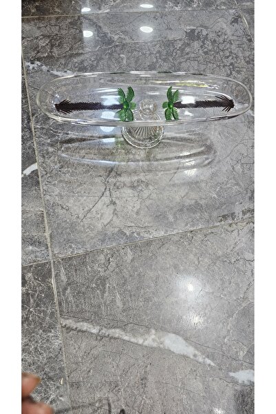 Keopsantique home Hurma ağacı desenli 40 cm sunumluk