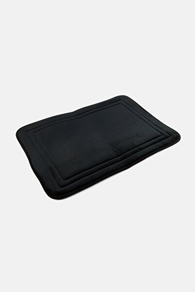 Celeste Memory Foam Bath Mat, Black