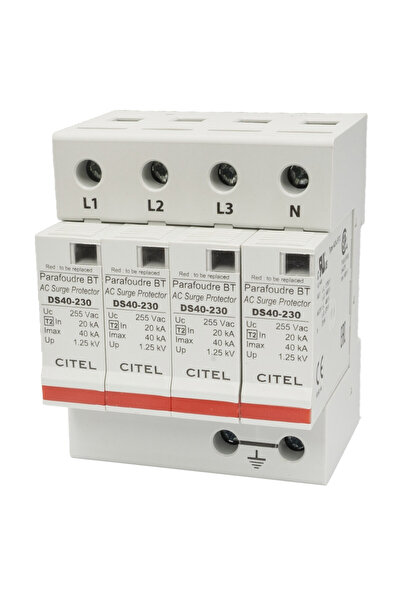 Other Descărcător de supratensiune CITEL tip 2 80/160KA 4P DS44230