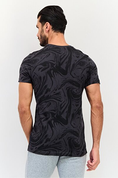 Puma Men Slim Fit Short Sleeve Outdoor T-Shirt, Multicolor