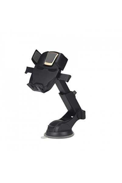 Bibilel Suport auto cu braț telescopic Flippy pentru telefon BK0049-C, Negru