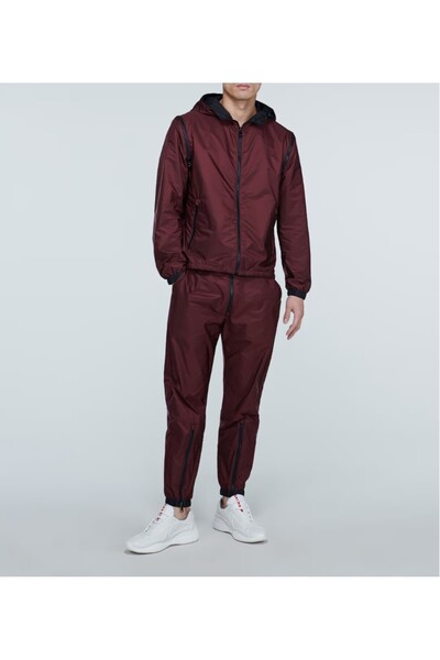 Prada Sport Men's Jacket with Detachable Sleeves in Technical Fabric