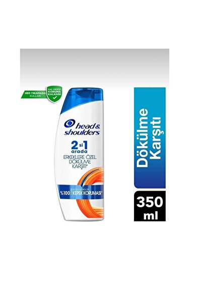 Head & Shoulders 2-in-1 Anti-Hair Loss Shampoo for Men, Set of 3 (330 ml)