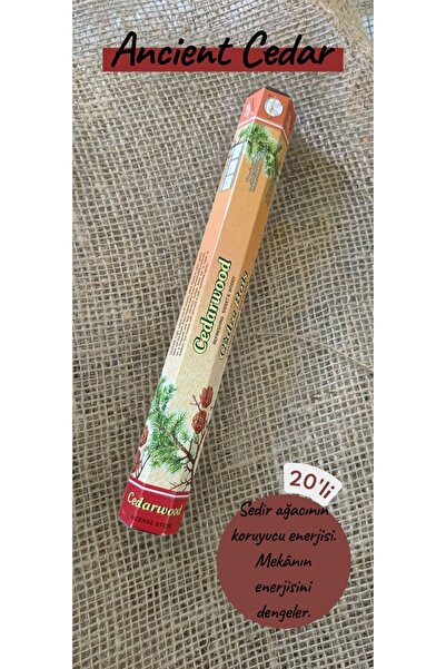 Ancient Cedar – Cedarwood Scented Incense (Pack of 20)