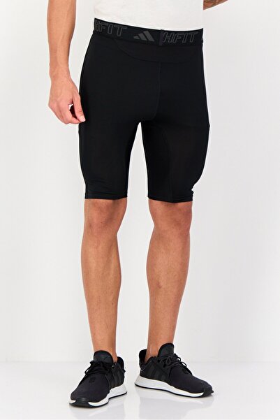 adidas Men Tech Fit Training Shorts, Black