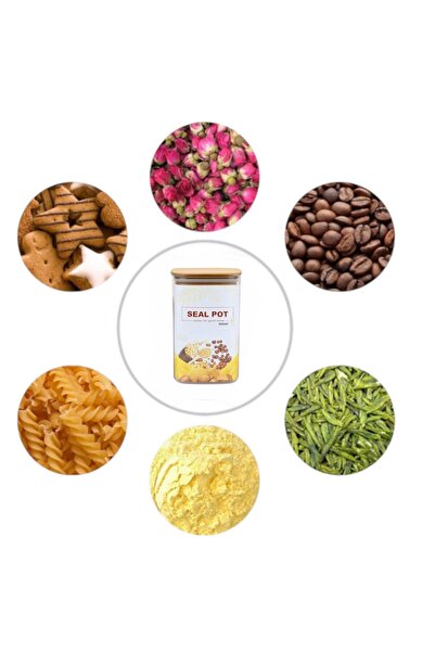 JML 800 ml plastic airtight container with sealable, transparent lid for storing dry food