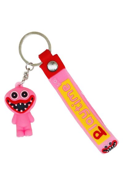 OEM Poppy Playtime Keychain Toy - Huggy Wuggy pink boohoo