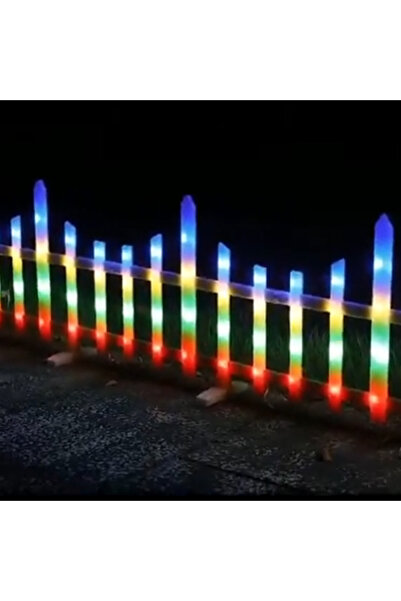 OEM Gard decorativ de Crăciun, 160 Leduri, 3 metri, interconectabil, multicolor