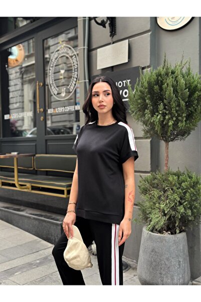 b buhari bykoc Modal Cloth Stripe Tracksuit