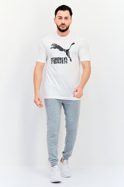 Puma Men Sportswear Fit Short Sleeve Outdoor T-Shirt, White