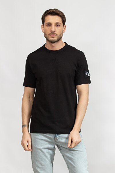 Calvin Klein Erkek Badge Regular T-shirt