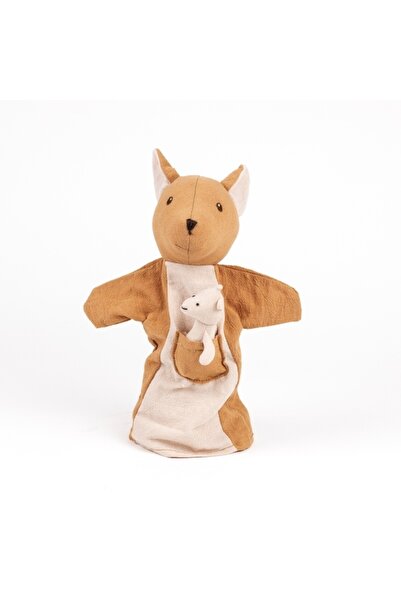 Egmont Toys Kangaroo hand puppet with baby,
