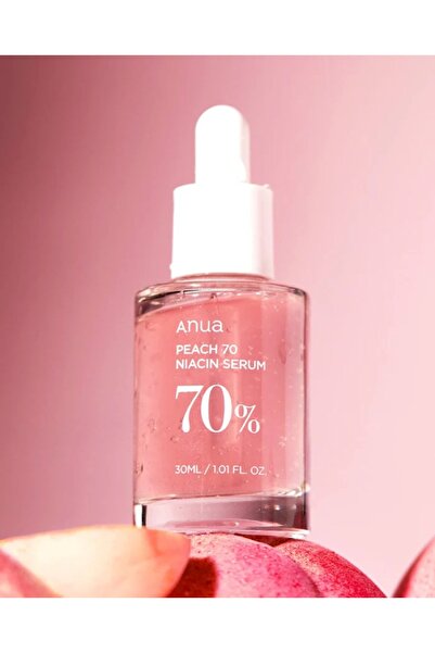Anya سيروم بخلاصة الخوخ 70% والنياسيناميد ، 30 مل