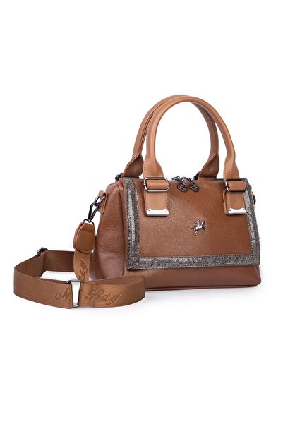 Nas Bag Vera Bag Women's Stone-Patterned Stylish Shoulder and Hand Bag