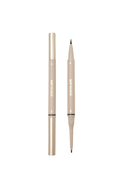 SHEGLAM Espresso Eyebrow Pencil,Waterproof, Long Lasting 2 in 1
