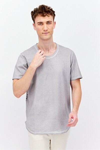 Puma Men Sportswear Fit Short Sleeve Outdoor T Shirt, Grey