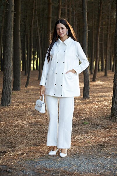 Moodbasic Premium By KENDİNDEN SİMLİ KABARTMALI ÇITÇITLI TAKIM