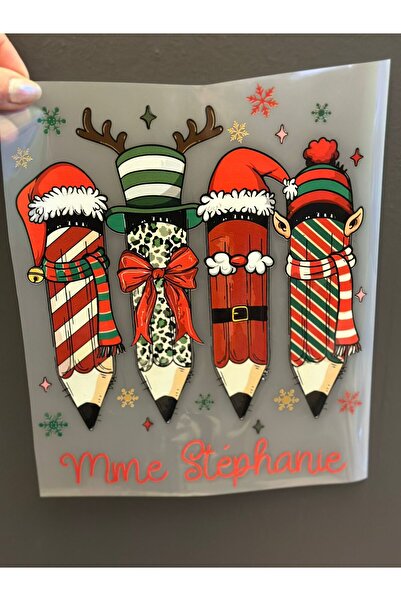 Gönülden Tasarım Creioane de Crăciun care se lipesc cu călcat Transfer Print ...