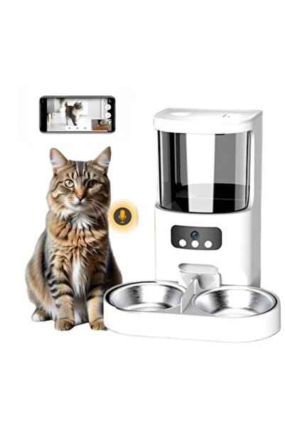 Valpa Smart Hrănitor automat dublu, Valpa Smart,Cameră FullHD,aplicație mobil...