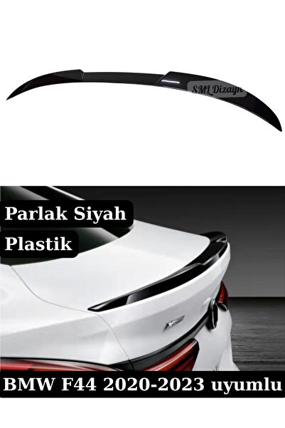 SML Dizayn Bmw F44 M4 Spoiler Spoyler Parlak Siyah Plastik 2020-2023