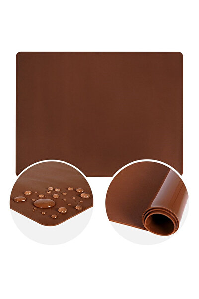 Other Blat de patiserie din silicon portocaliu SILLINIE 60x50 cm