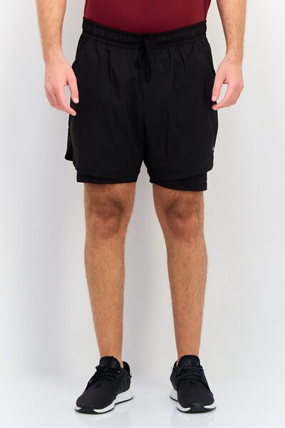 Puma Men Sportswear Fit Training 2 In 1 Shorts, Black