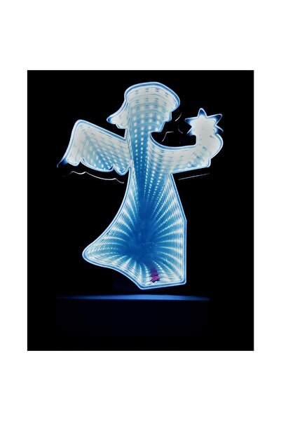 Bibilel Διακοσμητικό Φωτιστικό με Μπαταρίες/USB Μοντέλο Άγγελου 20 εκ. Ψυχρό ...