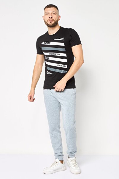 Puma Men Sportswear Fit Short Sleeves Outdoor T-Shirt, Multicolor