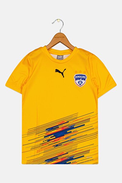 Puma Kids Boy BFC Crew Neck Short Sleeves Embroidered Logo Football Jersey, O...