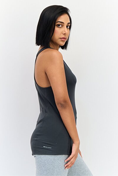 Nike Women Sportswear Fit Sleeveless Brand Logo Training Tank Top, Dark Grey