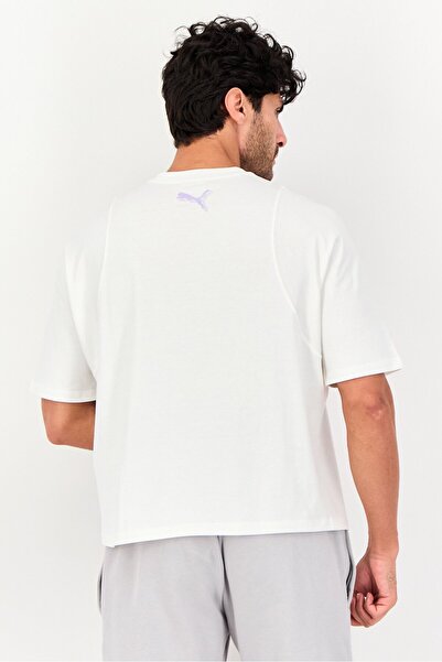 Puma Men Sportswear Fit Short Sleeve Outdoor T-shirt, White