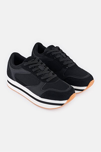 Ellesse Women Lace Up Outdoor Shoes, Black