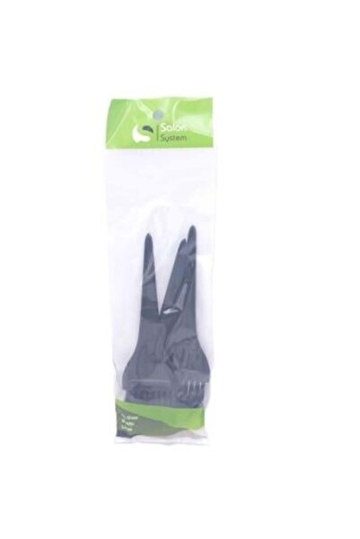 Salon System فرشاة صبغ الشعر العريضة - 3 قطع