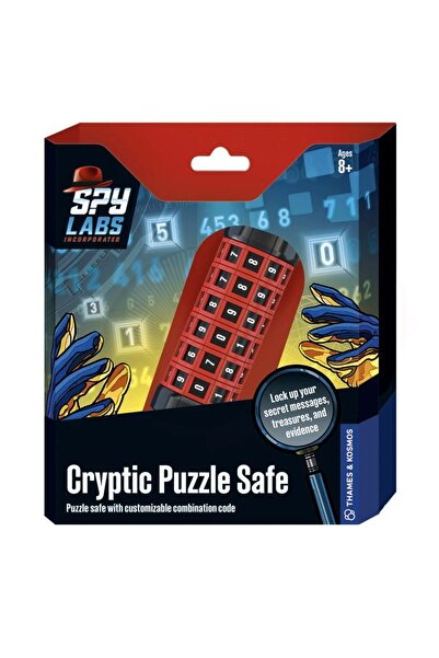 Thames & Kosmos Seif cu Puzzle Cifrat, Thames & Kosmos, editie pentru varste mici