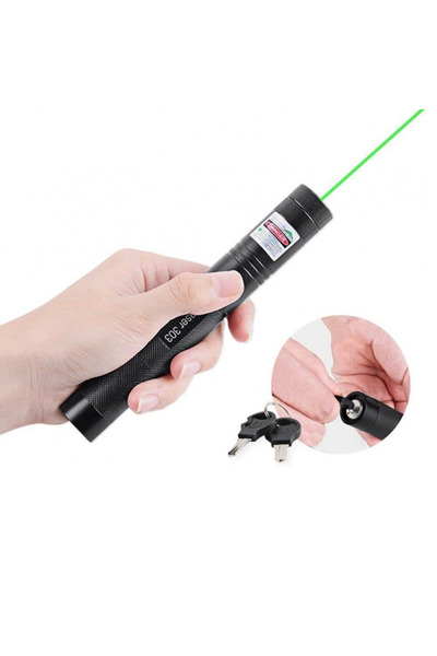ROMSHOP Professional green laser, long range 10 km, battery included