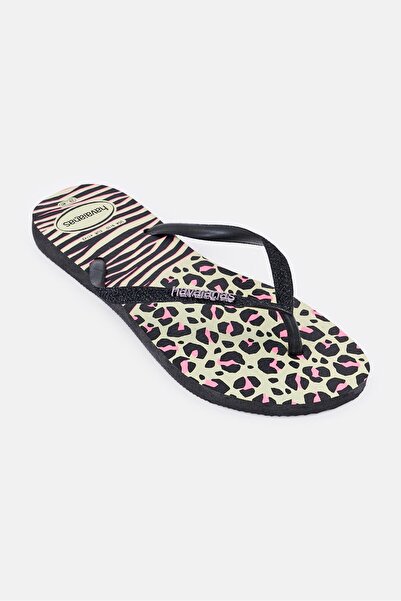 Havaianas Women SL Anim Mix FC Slip On Slippers, Multicolor