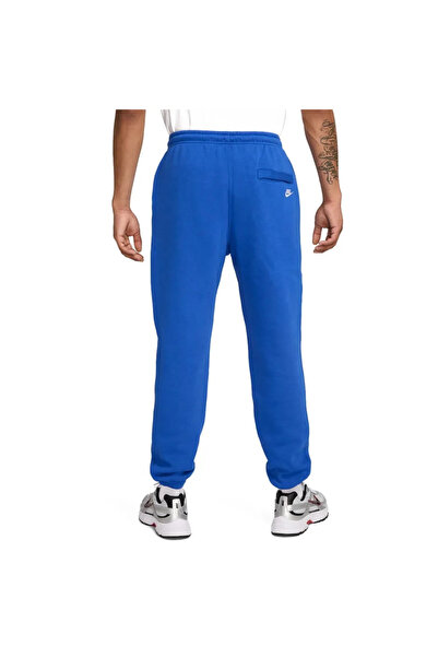 Nike HJ2185-480 NK CLUB BB CF PANT NSW Μπλε Ανδρικό Φούτερ ίσιο κομμένο σε κανονικό κόψιμο