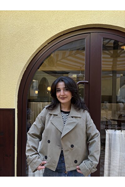 MahraWear Kruvaze Trençkot
